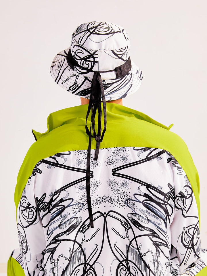 Amy Page DeBlasio Hats Custom Print Reversible Bucket Hat