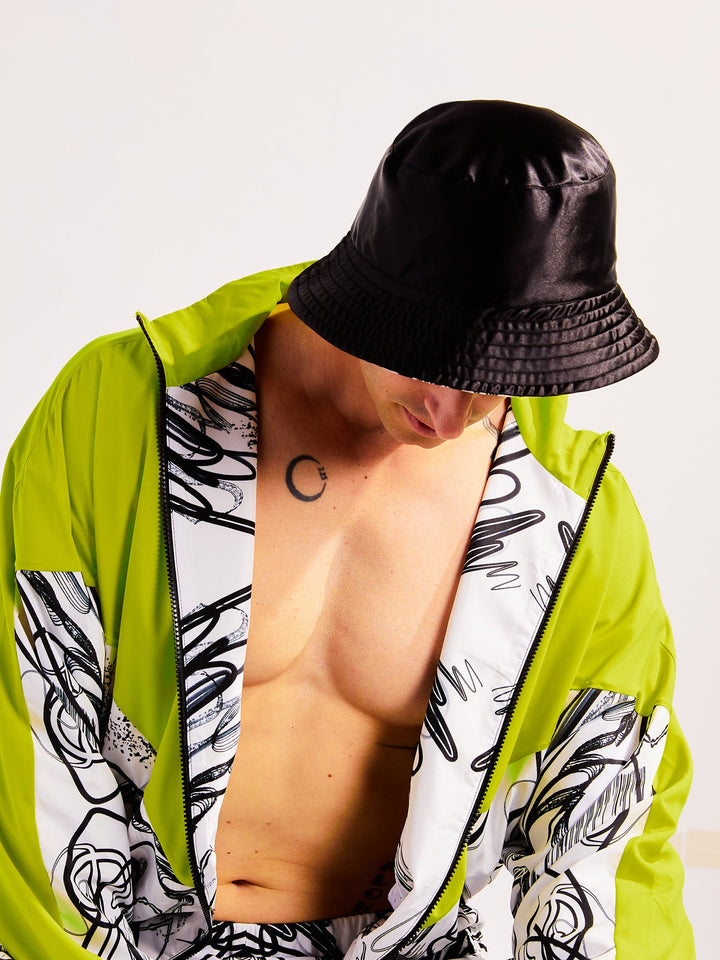 Amy Page DeBlasio Hats Custom Print Reversible Bucket Hat