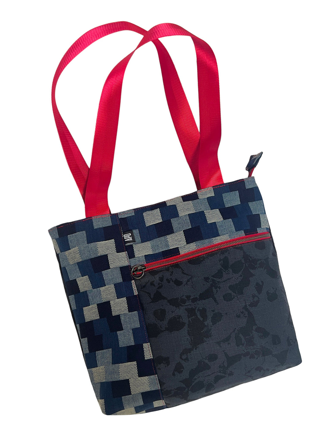 Amy Page DeBlasio Tote Bag Denim No Waste Tote Bag