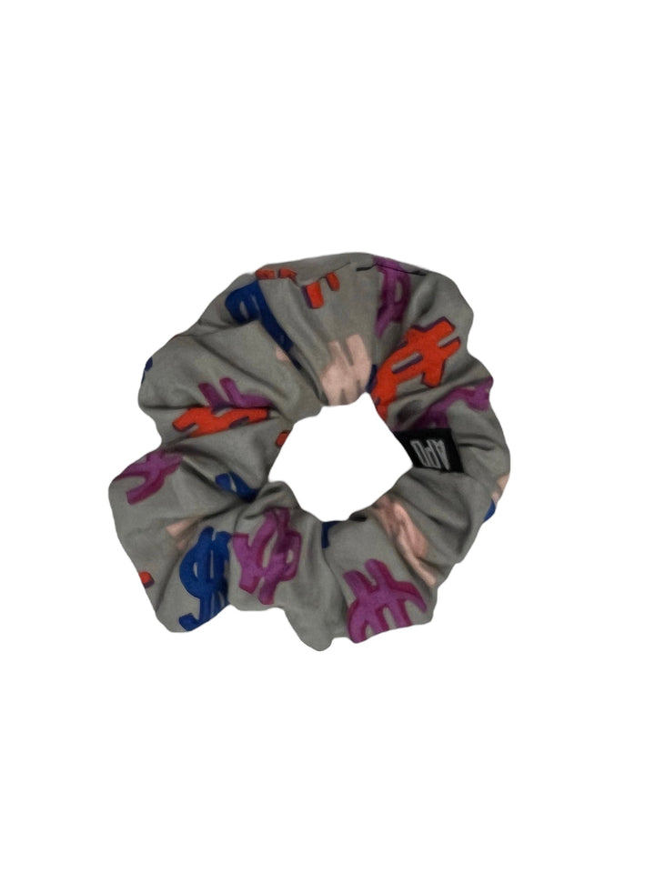 Amy Page DeBlasio Scrunchie Dollar Sign Cotton No Waste Scrunchie