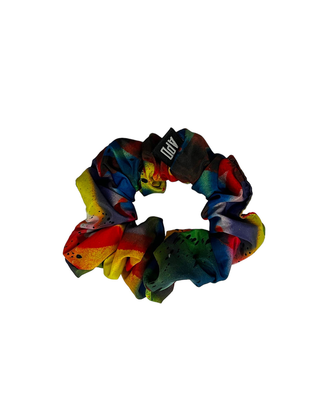 Amy Page DeBlasio Scrunchie Custom Graffiti Print No Waste Scrunchie
