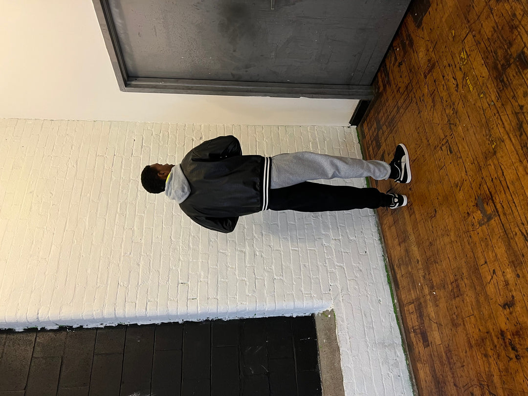 Amy Page DeBlasio Jackets and Coats Leather Bomber Jacket in Black