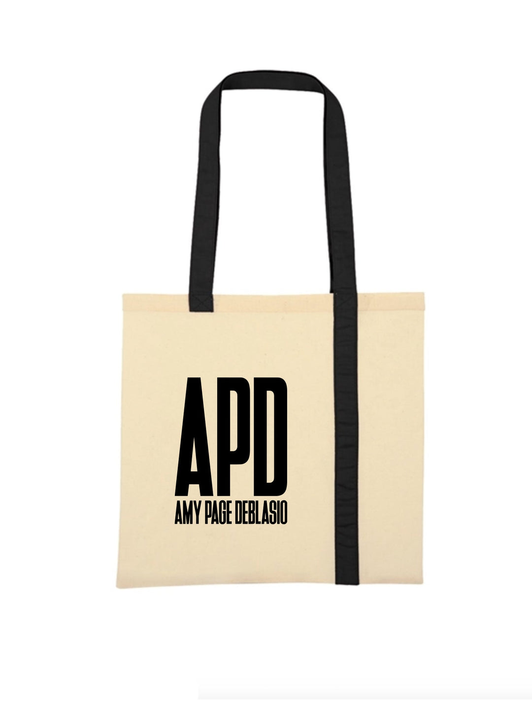 Amy Page DeBlasio Tote Bag Logo Tote Bag in Cotton Canvas
