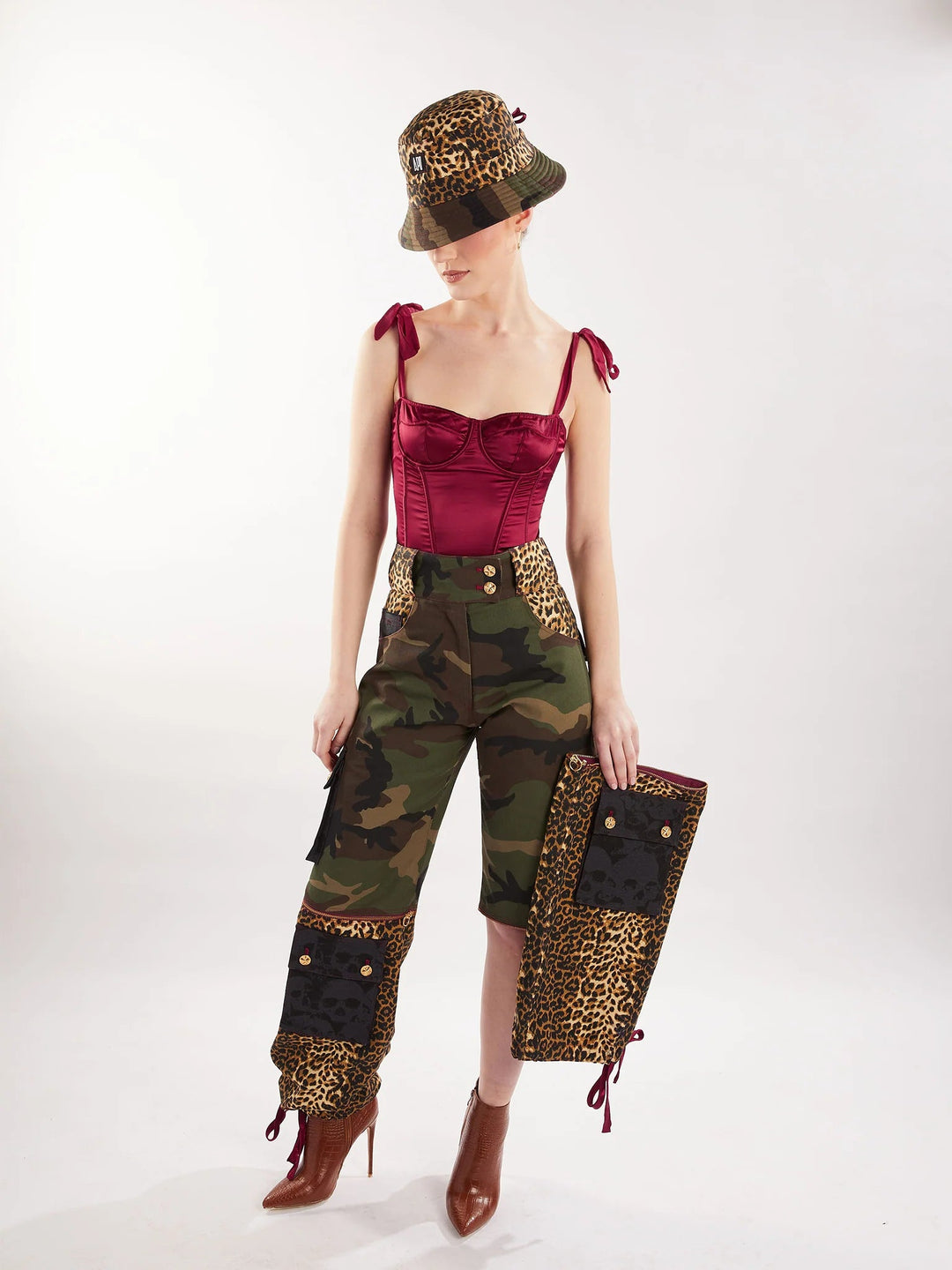 Amy Page DeBlasio Hats Reversible Bucket Hat