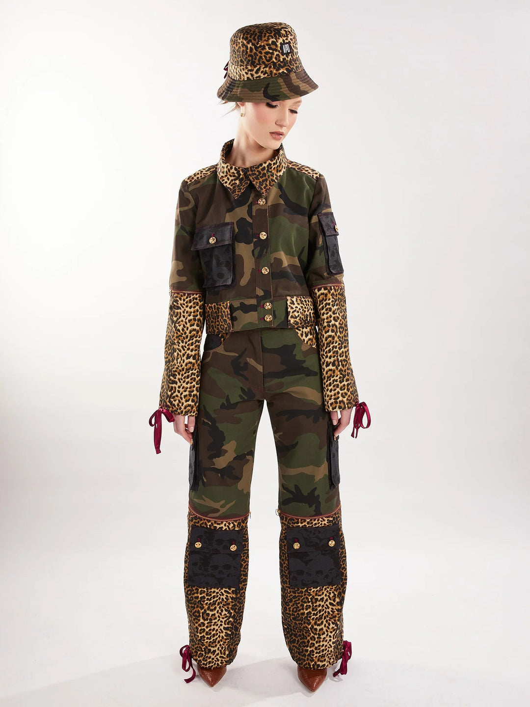 Amy Page DeBlasio Hats Reversible Bucket Hat