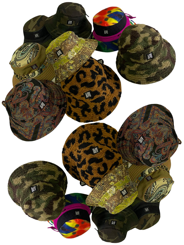 Amy Page DeBlasio Hats Reversible Bucket Hat