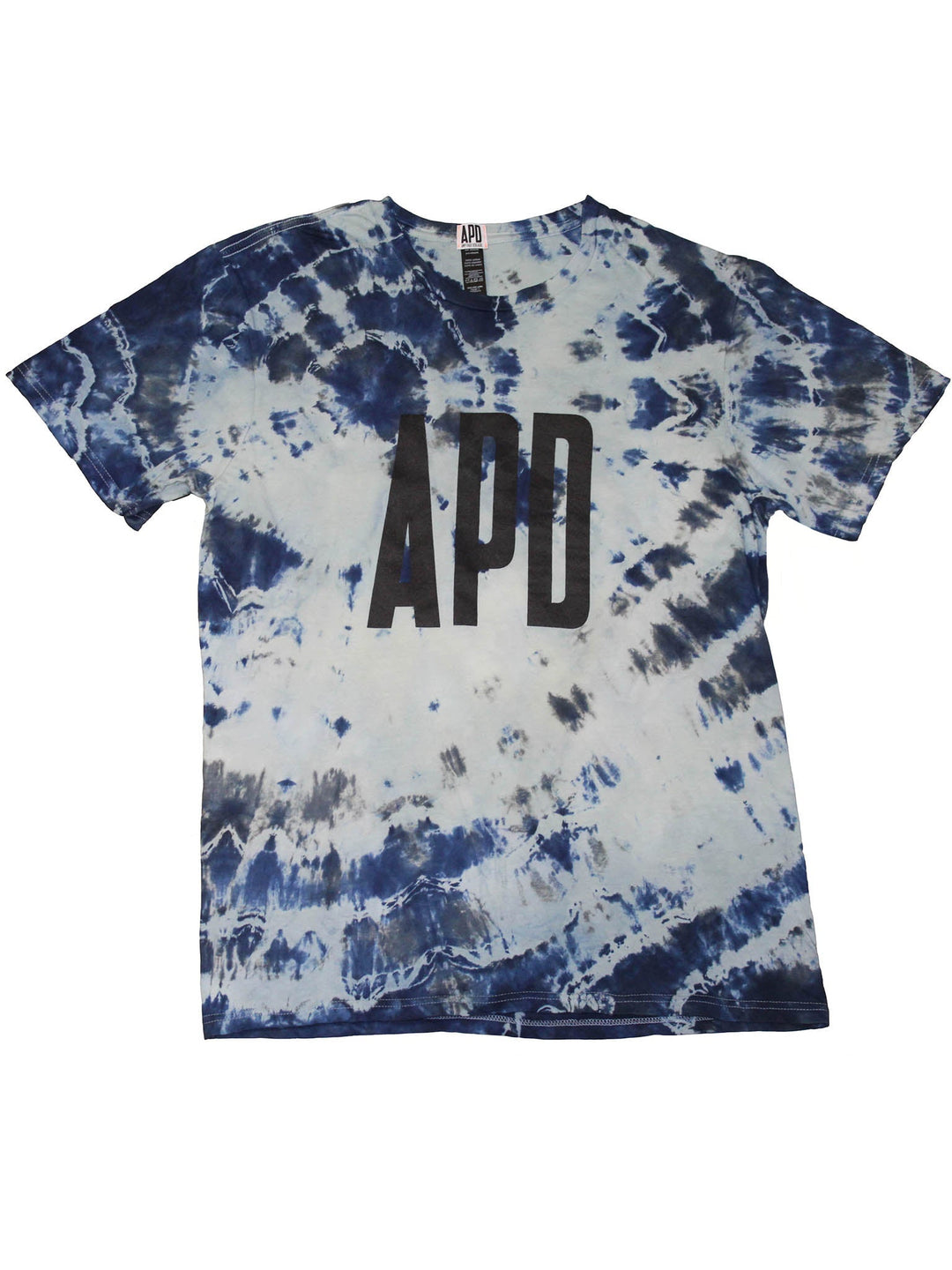 Amy Page DeBlasio T-Shirts Dark Blue and Grey Tie-Dye Tee