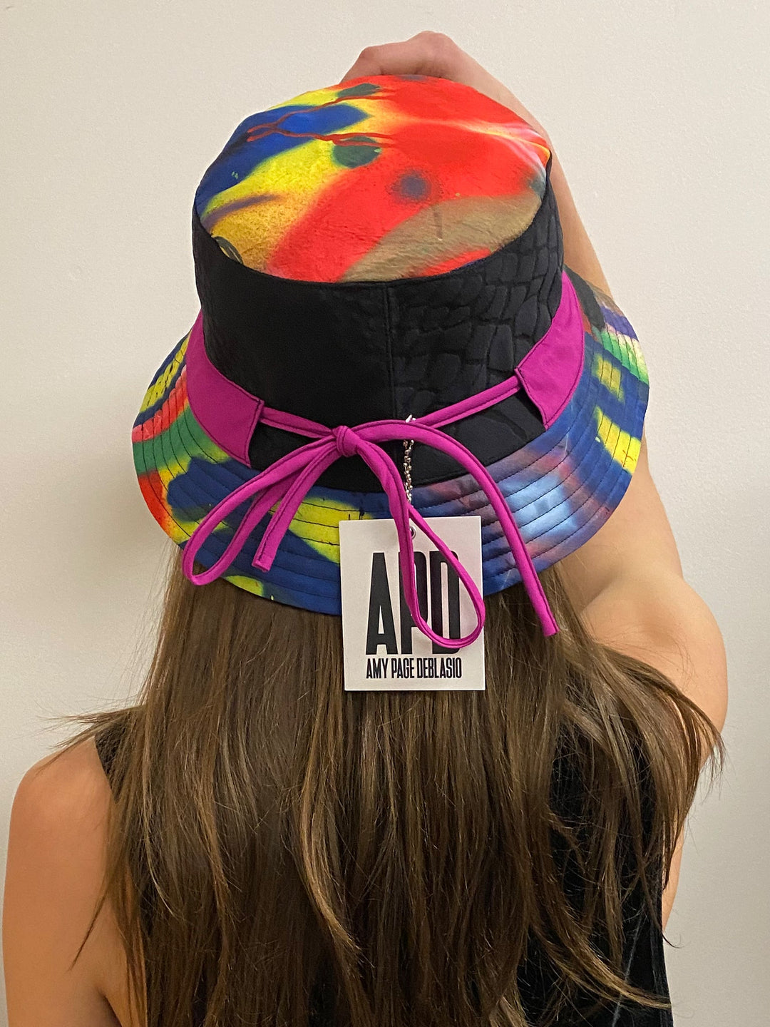 Amy Page DeBlasio Hats Reversible Bucket Hat