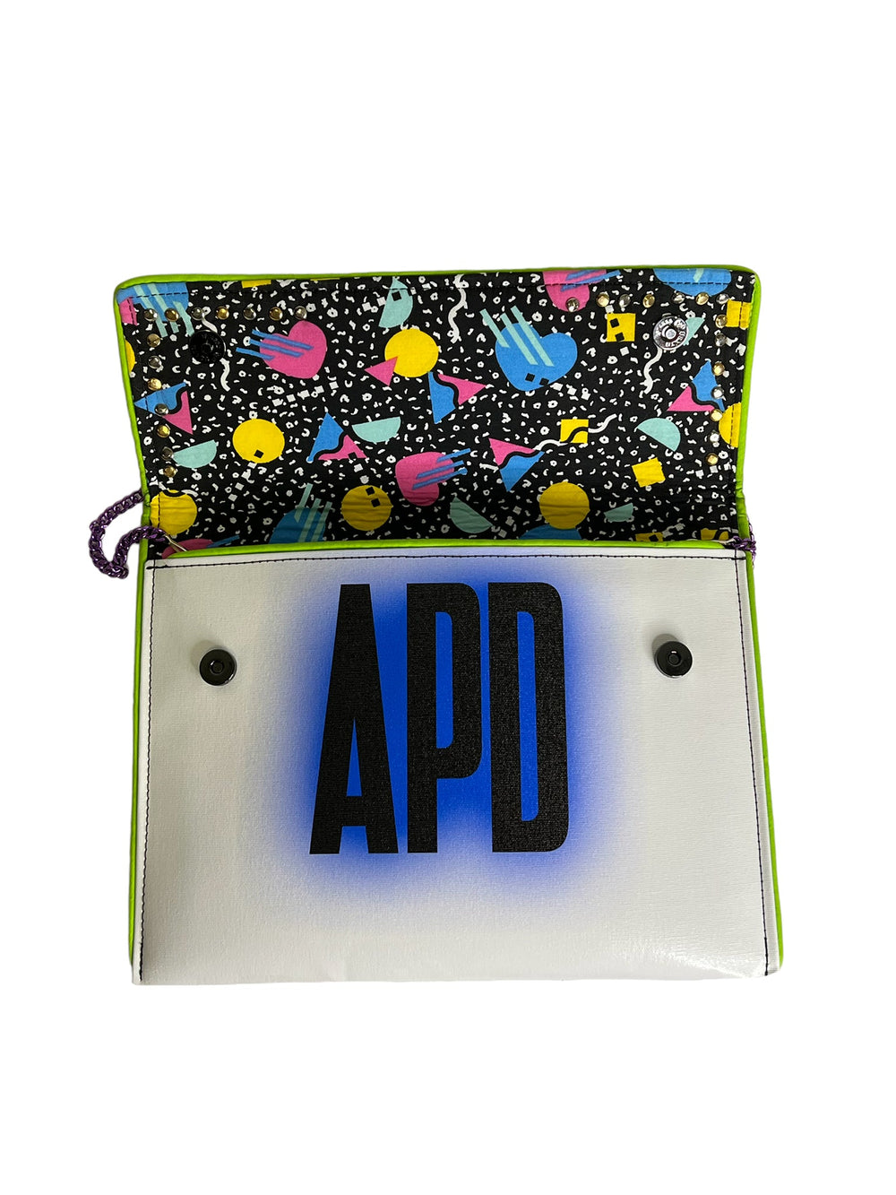 Amy Page DeBlasio Bags Kent Stetson X APD Collab Clutch Sample