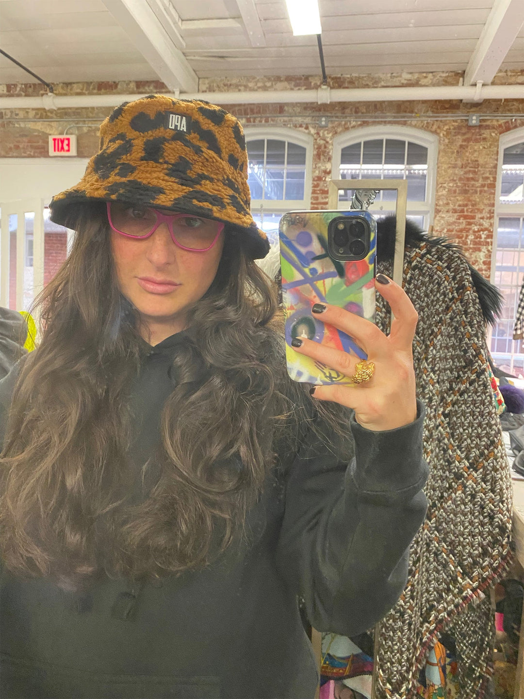 Amy Page DeBlasio Hats Reversible Bucket Hat