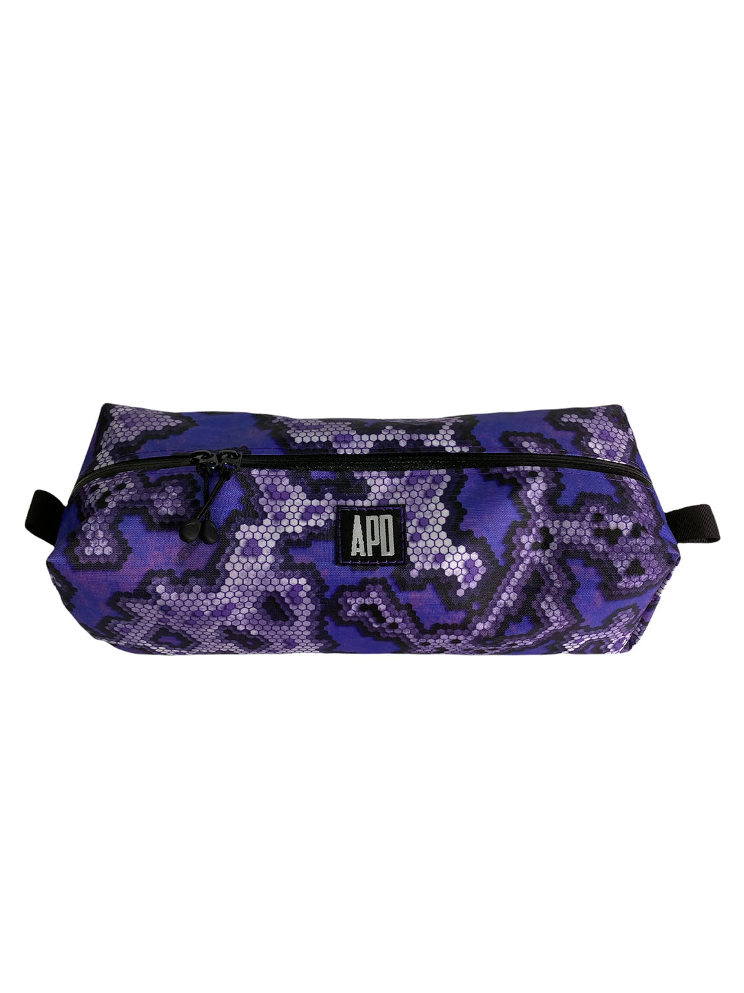 Amy Page DeBlasio Bags Purple Snakeskin w/ Purple Topstitching Lightweight Incidental Bag