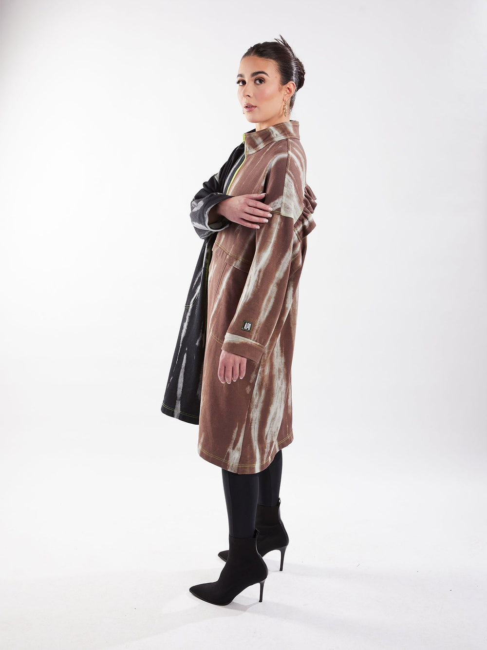 Amy Page DeBlasio Sweatshirts Long Full-Zip Sweatshirt Jacket
