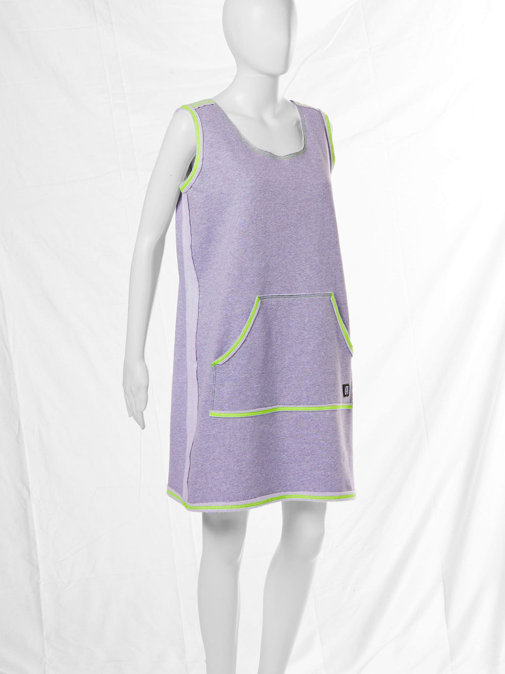 Amy Page DeBlasio Dresses Grey Tank Sweatshirt Dress