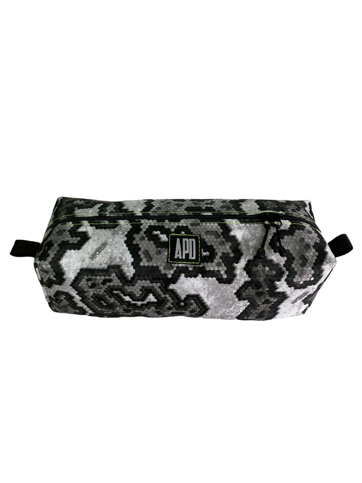 Amy Page DeBlasio Bags White/Black Snakeskin w/ Neon Yellow Topstitching Lightweight Incidental Bag