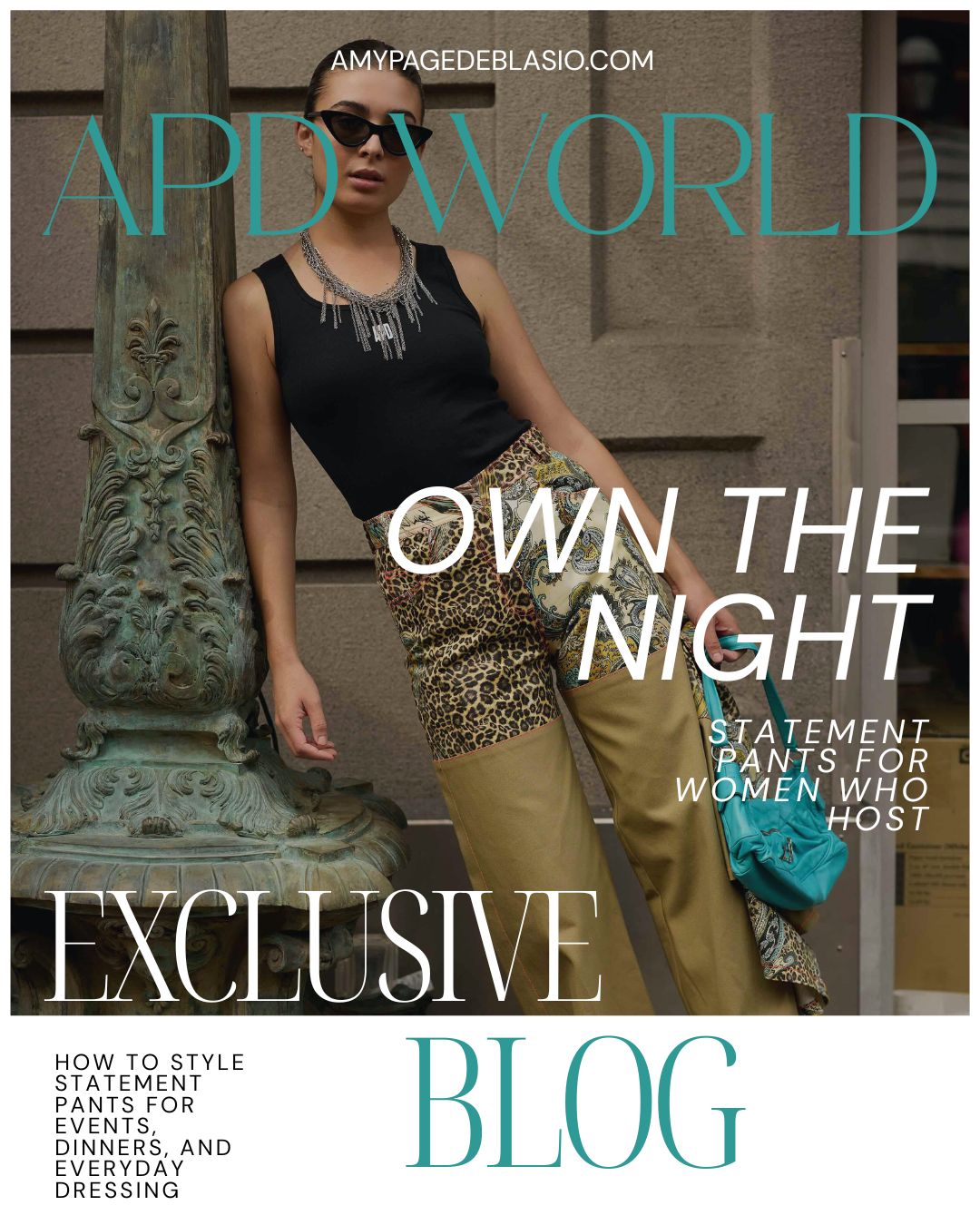 Own the Night: Statement Pants for Women Who Host