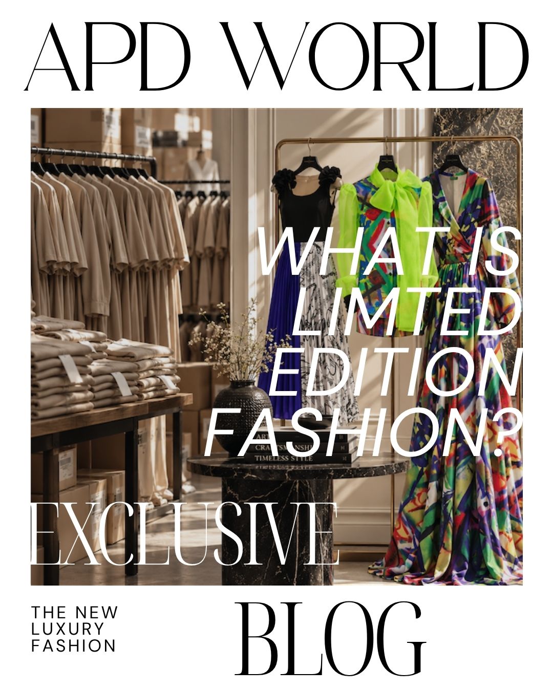 What Is Limited Edition Fashion?