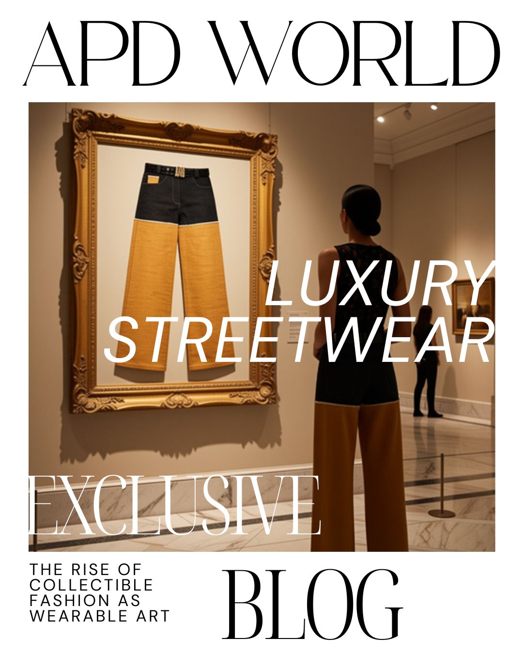 Luxury Streetwear: The Rise of Collectible Fashion as Wearable Art