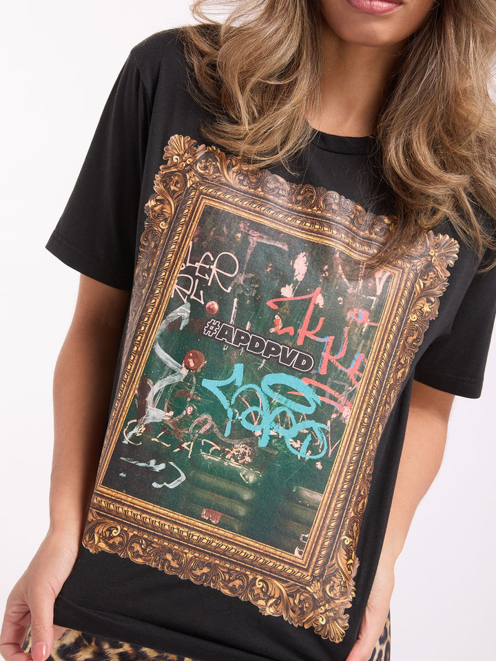 Amy Page DeBlasio T-Shirts Tee with Gold Frame