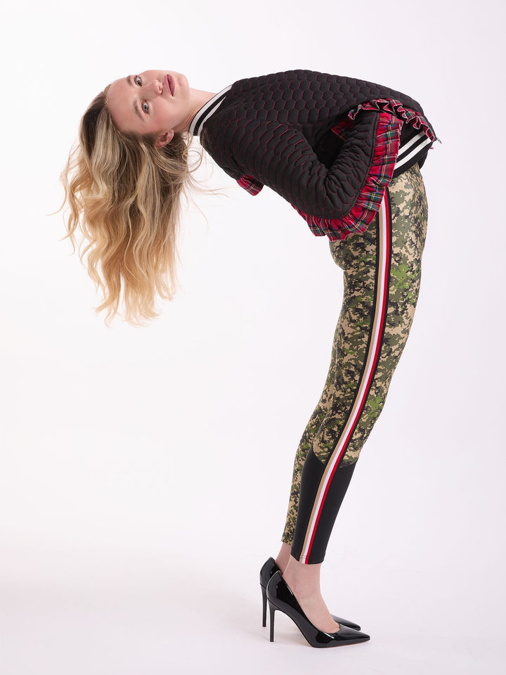 Amy Page DeBlasio Leggings Leggings in Digi Camo Print