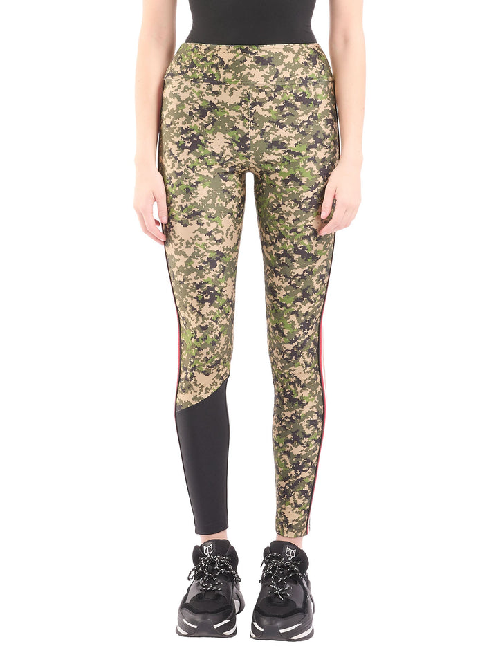 Amy Page DeBlasio Leggings Leggings in Digi Camo Print