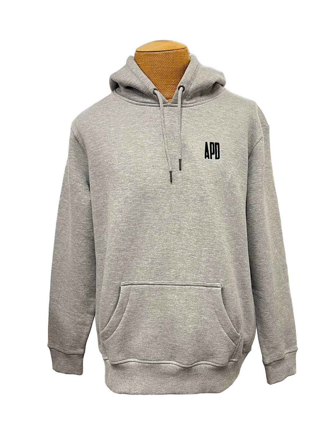 Hooded Sweatshirt in Grey with Custom Print