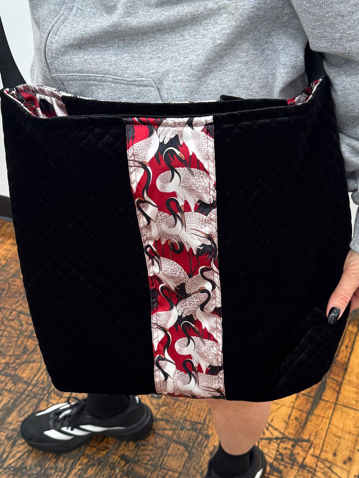 Amy Page DeBlasio Bags NO WASTE CROSSBODY TOTE BAG