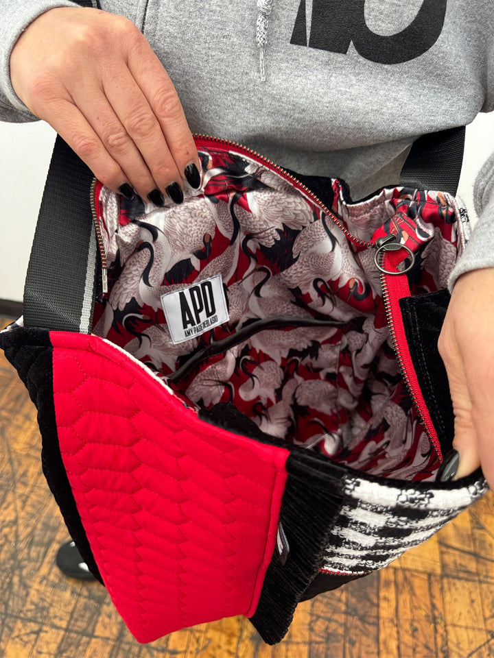 Amy Page DeBlasio Bags NO WASTE CROSSBODY TOTE BAG