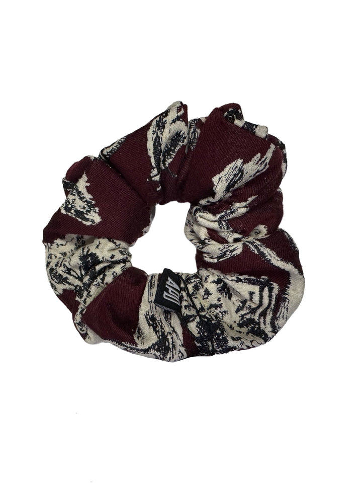 Amy Page DeBlasio Scrunchie Toile Jacquard No Waste Scrunchie