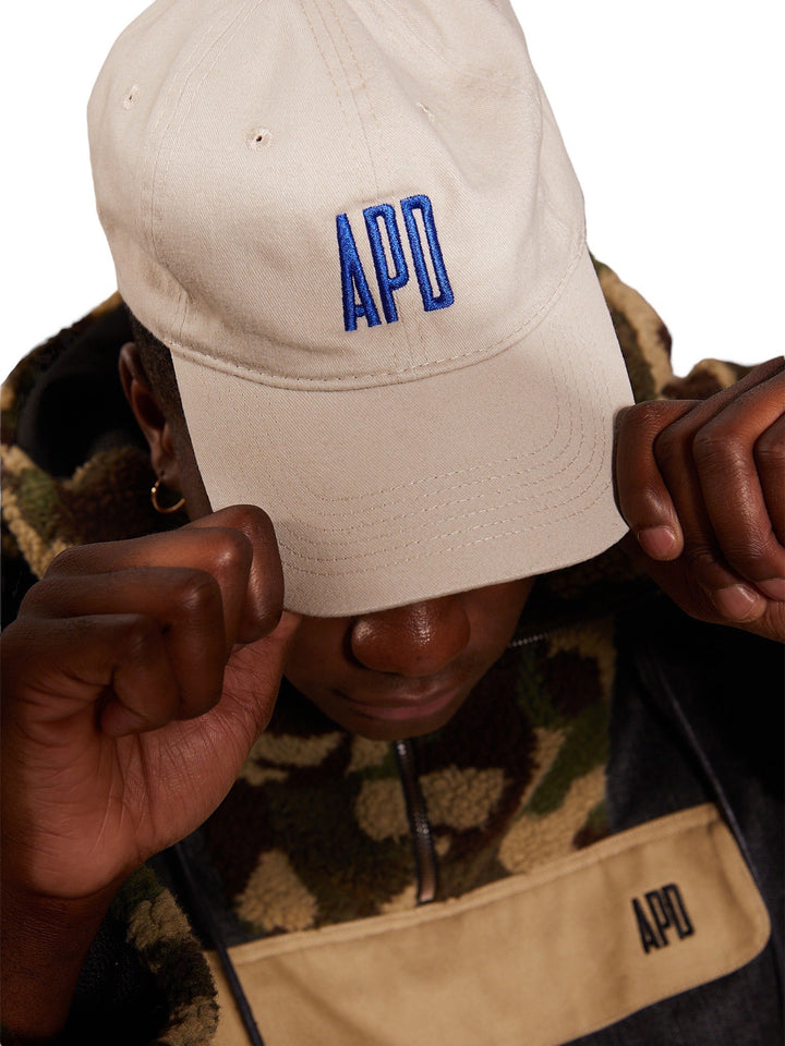 Khaki Logo Strapback Hat