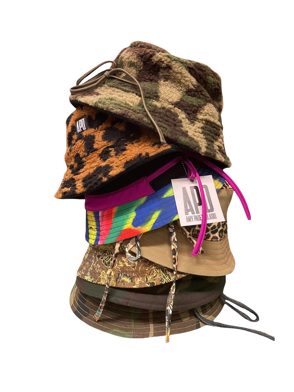 Amy Page DeBlasio Hats Reversible Bucket Hat