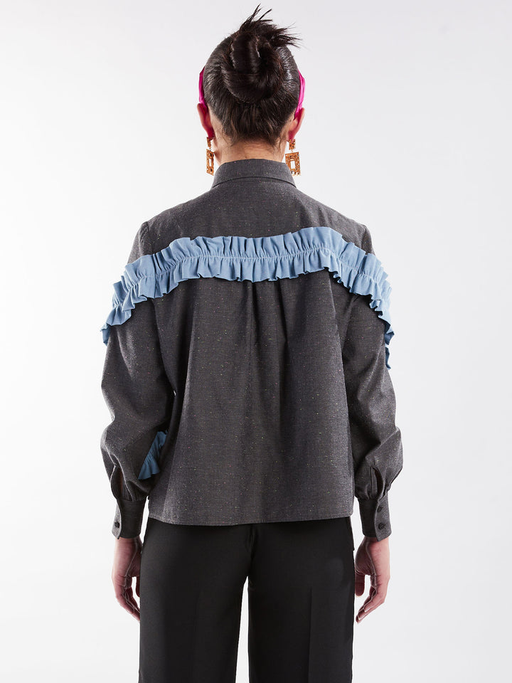 Blouses with back detail