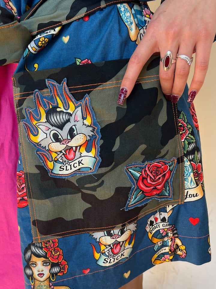 Traditional tattoo dress